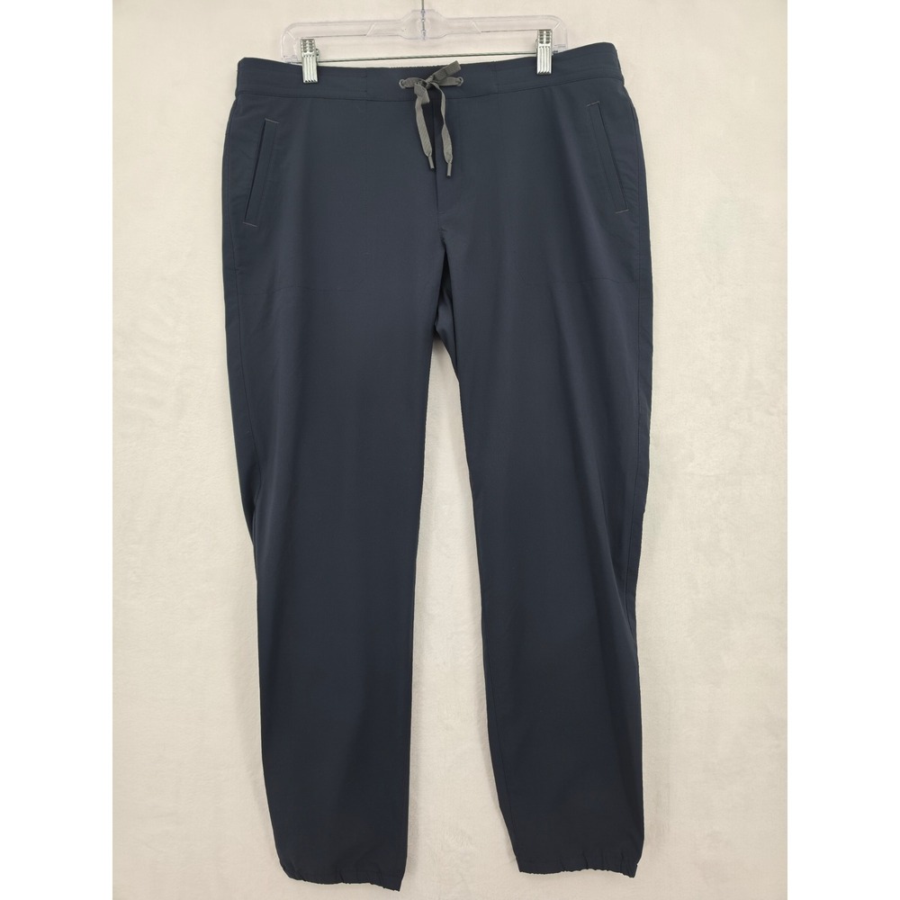 Eddie Bauer First Ascent Joggers Navy Blue Stretch Hiking Pants Womens Large
